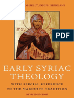 Beggiani, Seely J. - Early Syriac Theology With Special Reference To The Maronite Tradition (2014)