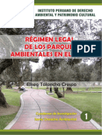 Regimen Legal de Los Parques Ambientales en El Perú PDF