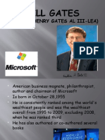 Bill Gates: (William Henry Gates Al Iii-Lea)