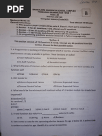 Computer Science Set-B BSSC Term I