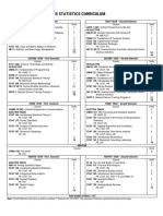 Bs Statistics Curriculum: Life History 3 3 3 3 3 3 (2) Kinetics Activities 3 3 3 3 3 3