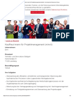 Dussmann Group - Kaufmann für Projektmanagement