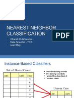 Nearest Neighbor Classification: Utkarsh Kulshrestha Data Scientist - Tcs Learnbay