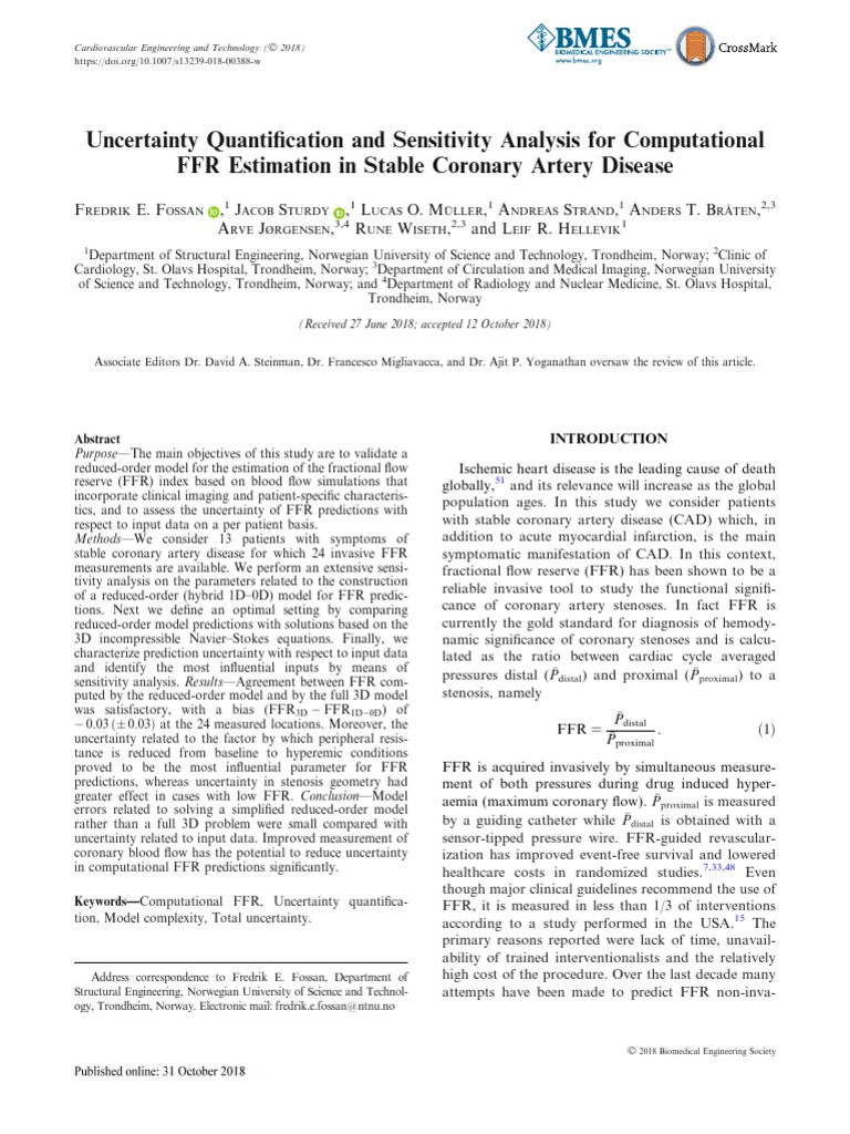 Uncertainty Quantification and Sensitivity Analysis For Computational ...