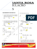 SIMULACRO RAZONAMIENTO MATEMÁTICO Y LÓGICO