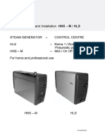 Instructions For Use and Installation HNS - M / HLS: 314 SHS 89 B