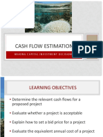 Cash Flow Estimation