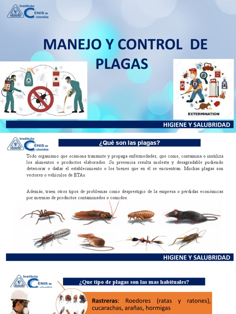 Control de Plagas y Salud Alimentaria | PDF | Plaga (organismo ...
