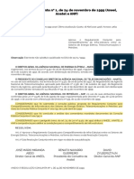 Anatel - Resolução Conjunta Nº 1, de 24 de Novembro de 1999 (Aneel, Anatel e ANP)