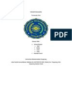 Makalah Matematika Kelompok 3