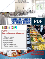 03 Catering Supplies and Equipment