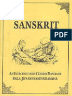 Sanskrit_ An Introductory Course Based on Srila Jiva Gosvami's Grammar ( PDFDrive )