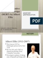 Rational Emotive Behavior Therapy (REBT) by Albert Ellis: History Introduction