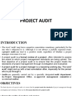 Project Audit