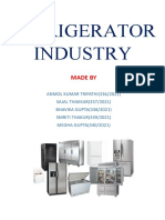 Refrigerator Industry