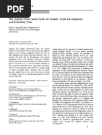 The Autism Observation Scale For Infants: Scale Development and Reliability Data