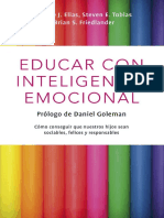 Educar Con Inteligencia Emocional - Cómo Conseguir Que Nuestros Hijos Hijos Sean Sociables, Felices y Responsables - Maurice J. Elias