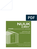 Caseta Metal Techo Nuuk 2 84m2 Edpcn