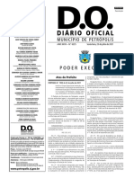 Diário Oficial: Poder Executivo