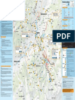 Pedestrian and Snowshoeing Map