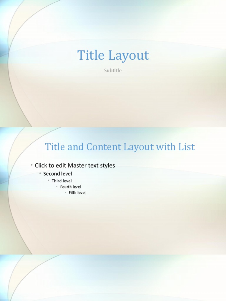 Title Layout2 | PDF