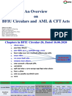 An Overview On BFIU Circulars and AML & CFT Acts: William Chowdhury
