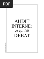 Audit Interne - Ce Qui Fait Débat