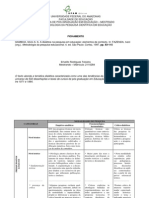 FICHAMENTO. A Dialética Na Pesquisa em Educação Elementos de Contexto