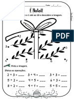 Fichas de 1º e 2º Ano - É Natal