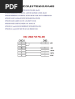 Psa Modules Wiring Diagrams: Obd2 DB9