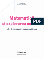 Matematica si explorarea mediului - Clasa pregatitoare - Caiet - Mirela Ilie, Marilena Nedelcu