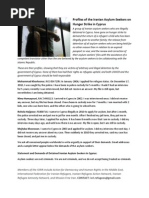Profiles of Iranian Asylum-Seekers Protesting in Cyprus & Letterwriting Action