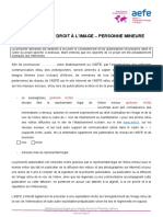 Formulaire2 Droit a` l'Image Mineur (1)