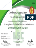 Certificate Signatured