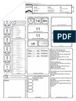 Ficha Oficial D&D 5E Editável