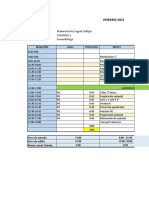 Horario Makarena