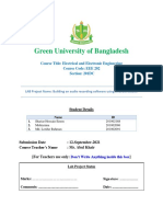 Green University of Bangladesh: Course Title: Electrical and Electronic Engineering Course Code: EEE 202 Section: 201DC