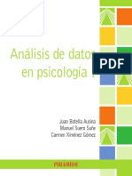 Análisis de Datos en Psicología I