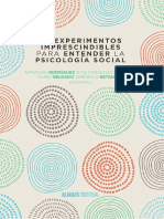 50 Experimentos Imprescindibles Para Entender La Psicología Social
