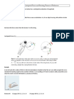 Centripetal Force and Rotating Frames of Reference