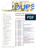 Frequenze VHF HF Marittima - FM Mare Banda Nautica - Iz0upss JimdoPage!