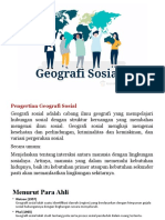 Geografi Sosial 1