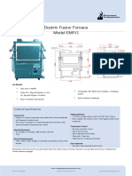 Electric Fusion Furnace Model EMF-G: Data Sheet