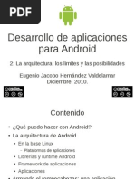 Download Desarrollo de aplicaciones pAndroid 2 Arquitectura limites y posibilidades by Jacobo Hernndez V SN54964848 doc pdf