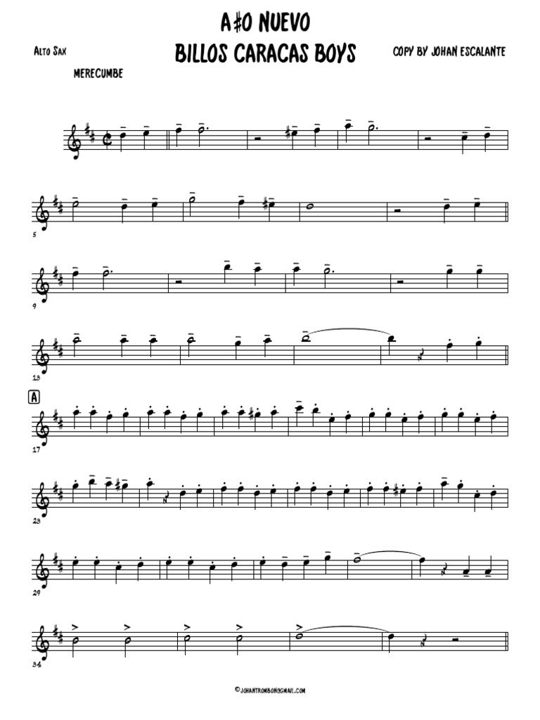 Que Rico El Mambo – Perez Prado (ALTO SAX RMX) Sheet music for Saxophone  alto (Solo)