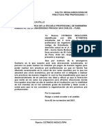 Solicitud de Regularizacion