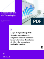 2 - Matemática Aplicada - Operaciones Con Conjuntos