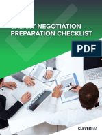 Cleverism Salary Negotiation Preparation Checklist 1
