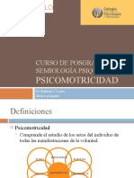 Semiologia de La Psicomotricidad