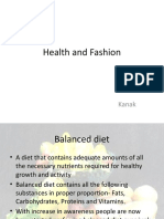 Health and Fashion